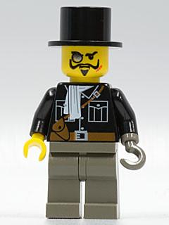 LEGO Minifigure-Lord Sam Sinister with Black Top Hat-Adventurers: Orient Expedition-ADV025-Creative Brick Builders